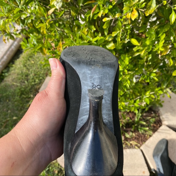 Franco Sarto Suede Ankle Booties - Picture 8 of 13